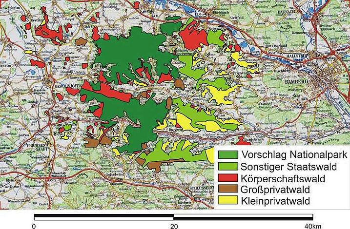 Nationalpark Steigerwald - Fotos und Landkarten